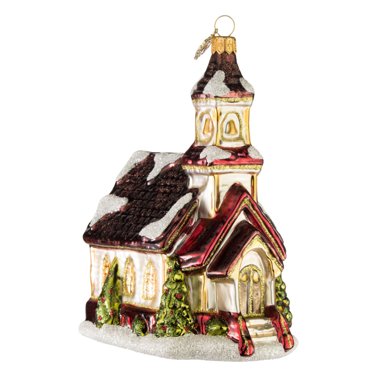 Iglesia del pueblo de Navidad Iglesia del pueblo de Navidad