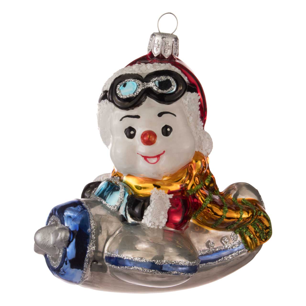 Muñeco de nieve volador