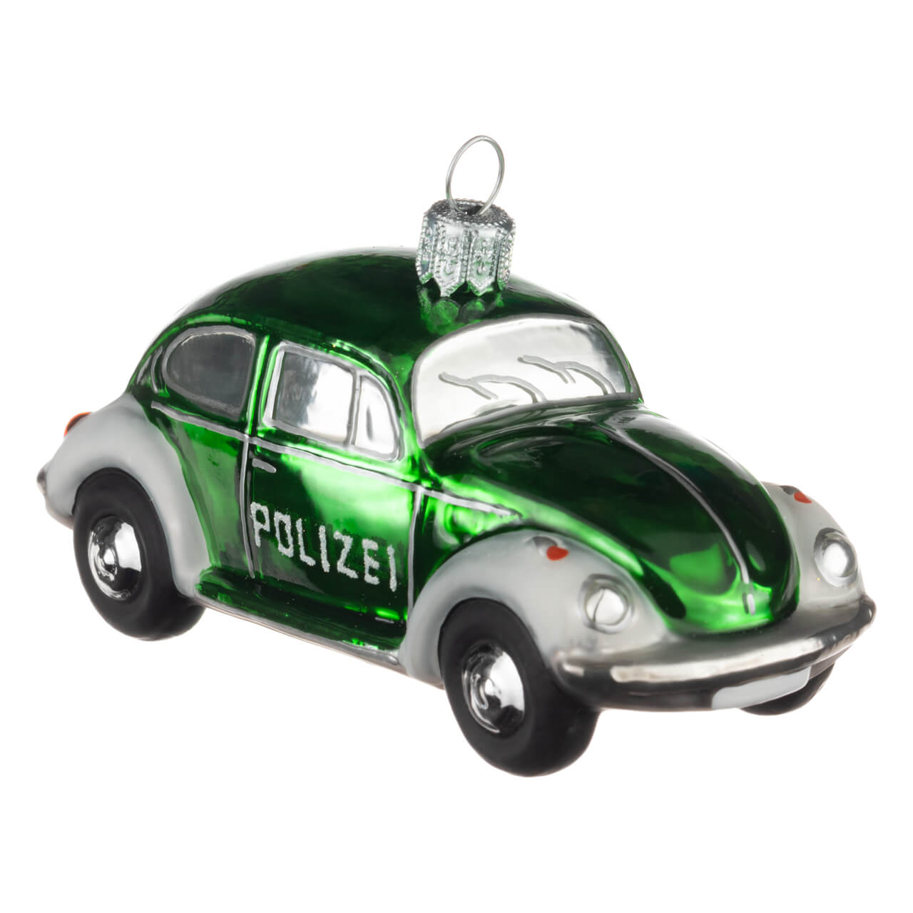 14-6086-8-Christbaumkugel-VW-Kaefer-Polizei-1 VW Escarabajo, vehículo de emergencia