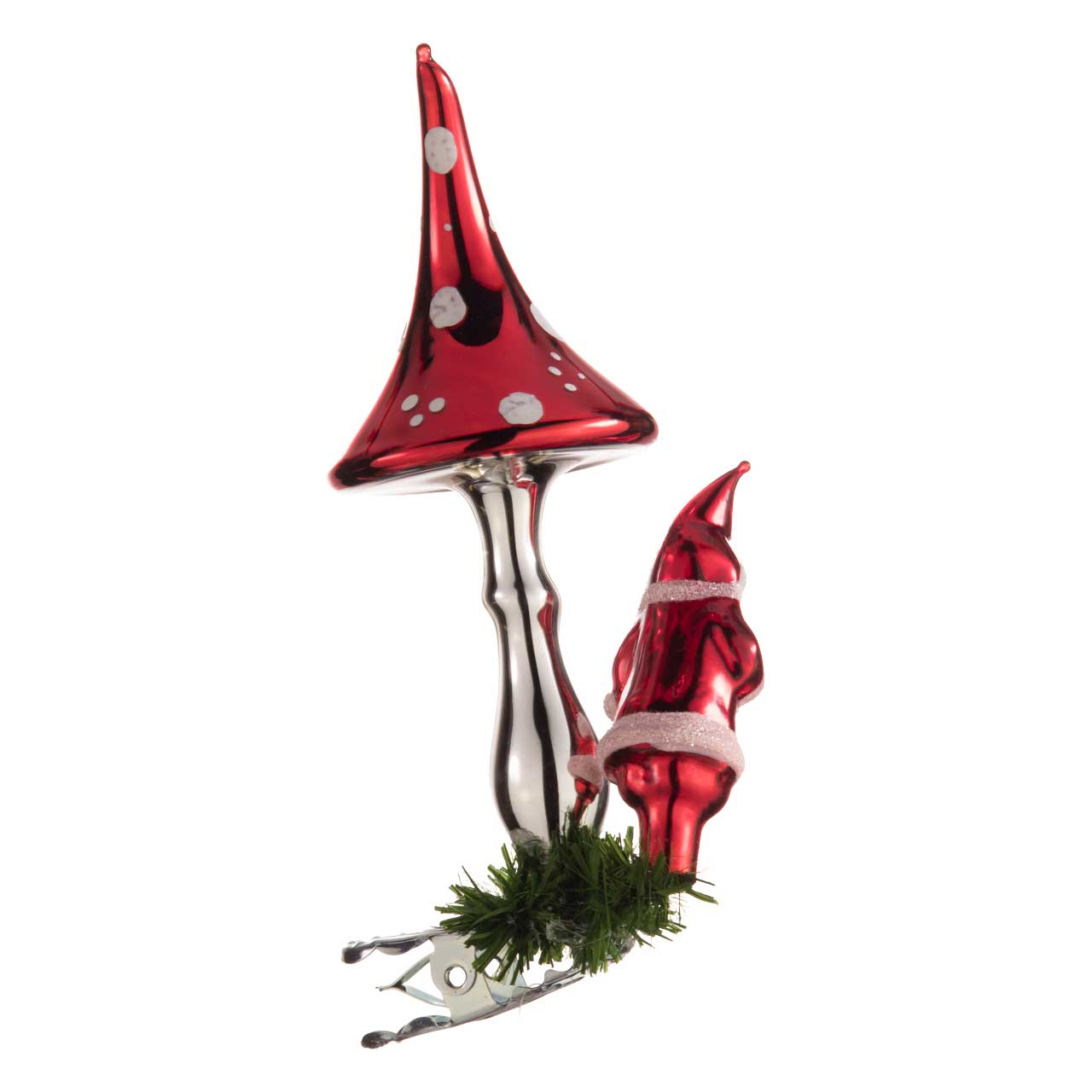 Mini Papá Noel en el bosque