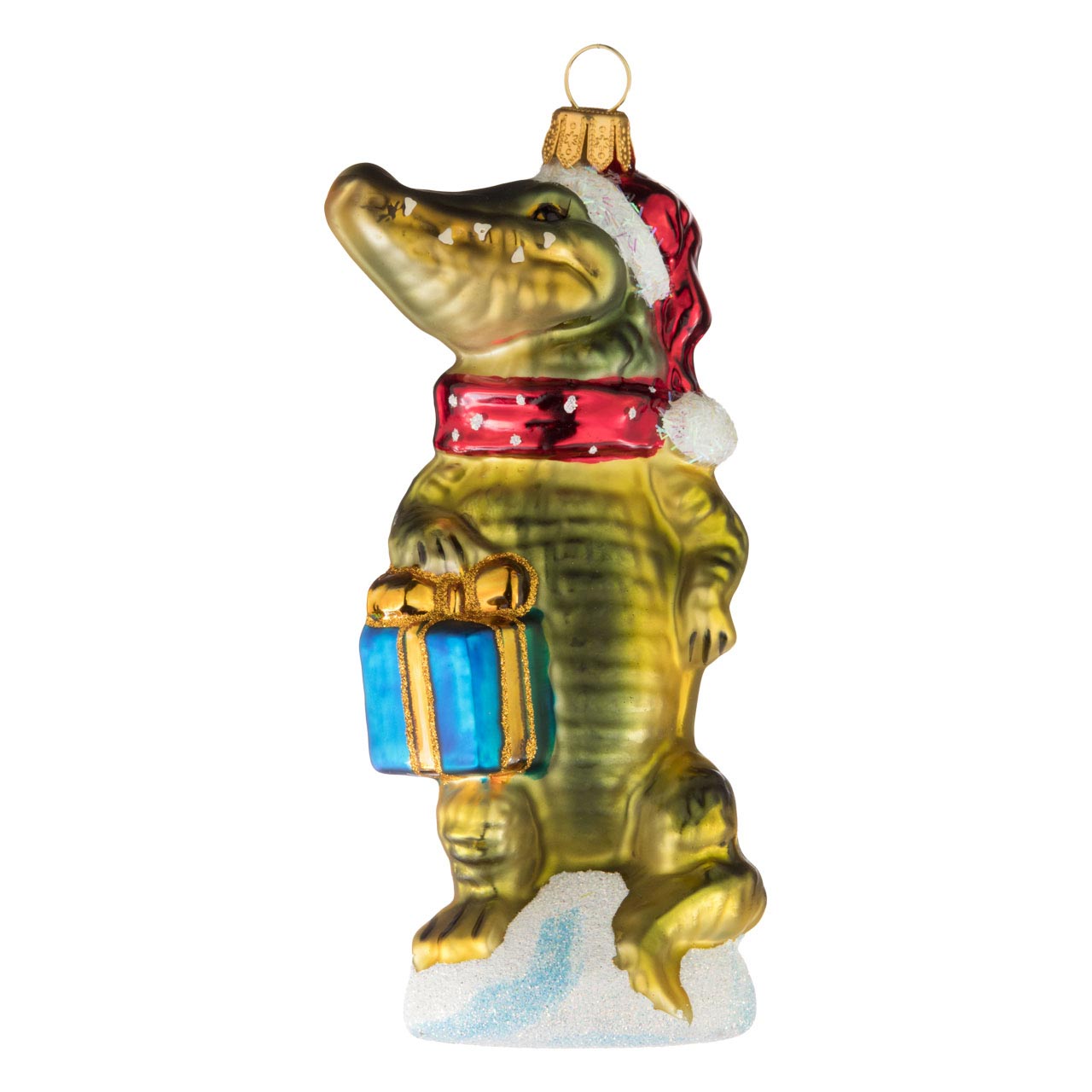 Cocodrilo de Navidad Cocodrilo de Navidad