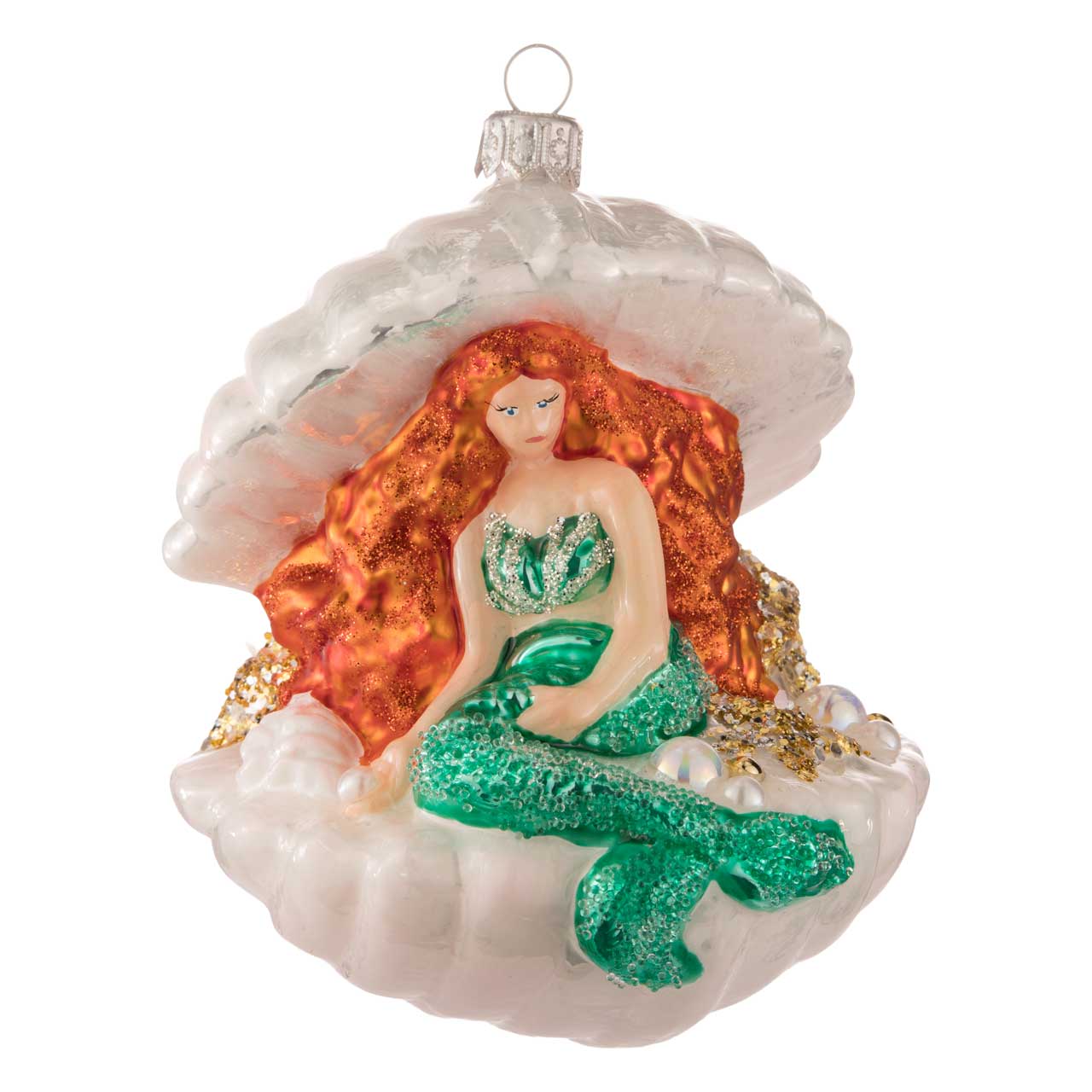 Sirena en concha